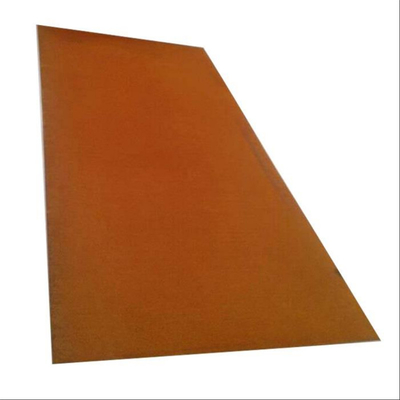 مقاومة الطقس المدرفلة على الساخن صفيحة فولاذية خفيفة Corten A Q355NH 150mm