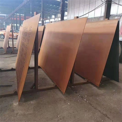 مقاومة الطقس الصلب cortenA 2000mm لوحة الصلب المدرفلة على الساخن لوحة الصلب مقاومة الطقس