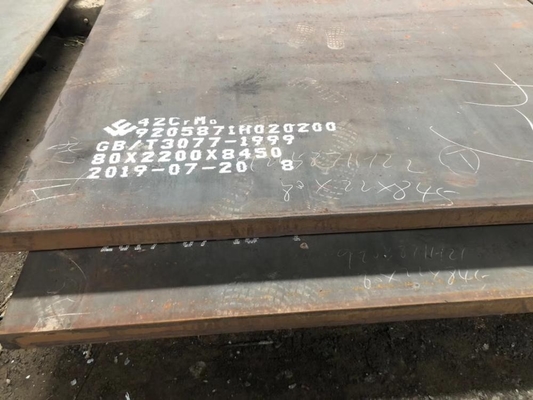 20 مم ASTM A516 Gr70 لوح فولاذي منخفض السبائك 42crmo 1000-2200mm