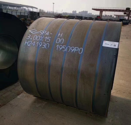 لوحة الكربون الصلب المقاومة للطقس A588 Spa-H Corten 150mm