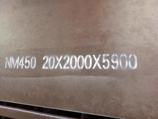 تقنية التبريد + التقسية تآكل الفولاذ المقاوم للصدأ AR400 AR500 لمهندس التعدين